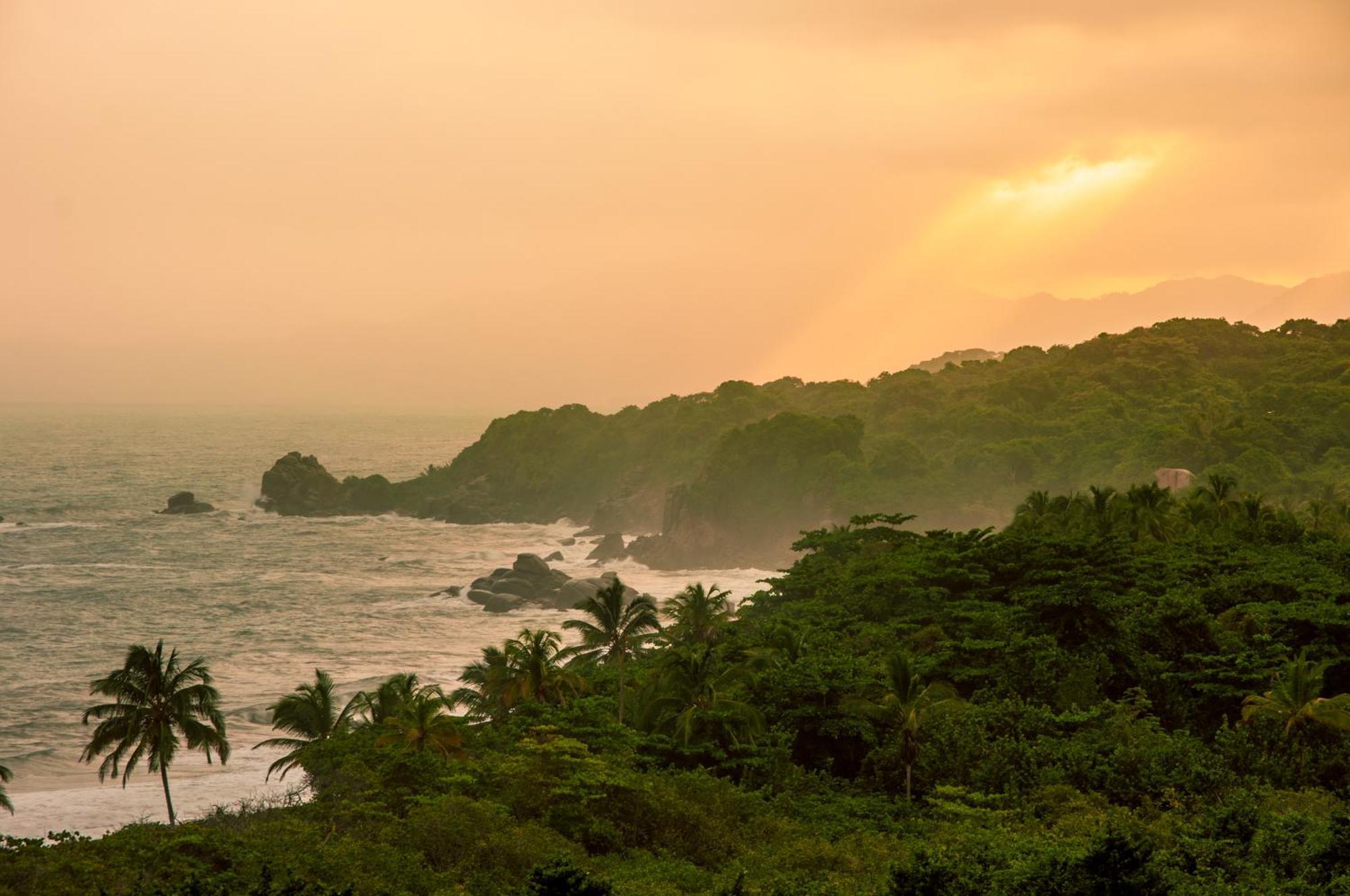 Camping Tequendama Playa Arrecifes Parque Tayrona Zaino Exterior foto