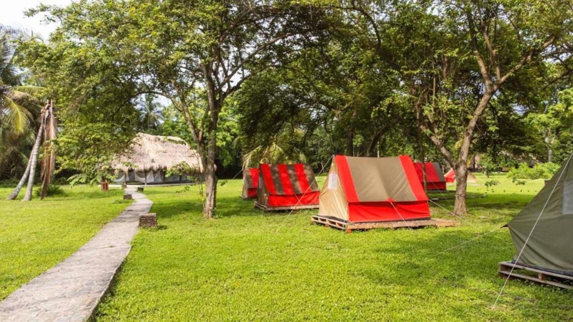 Camping Tequendama Playa Arrecifes Parque Tayrona Zaino Exterior foto
